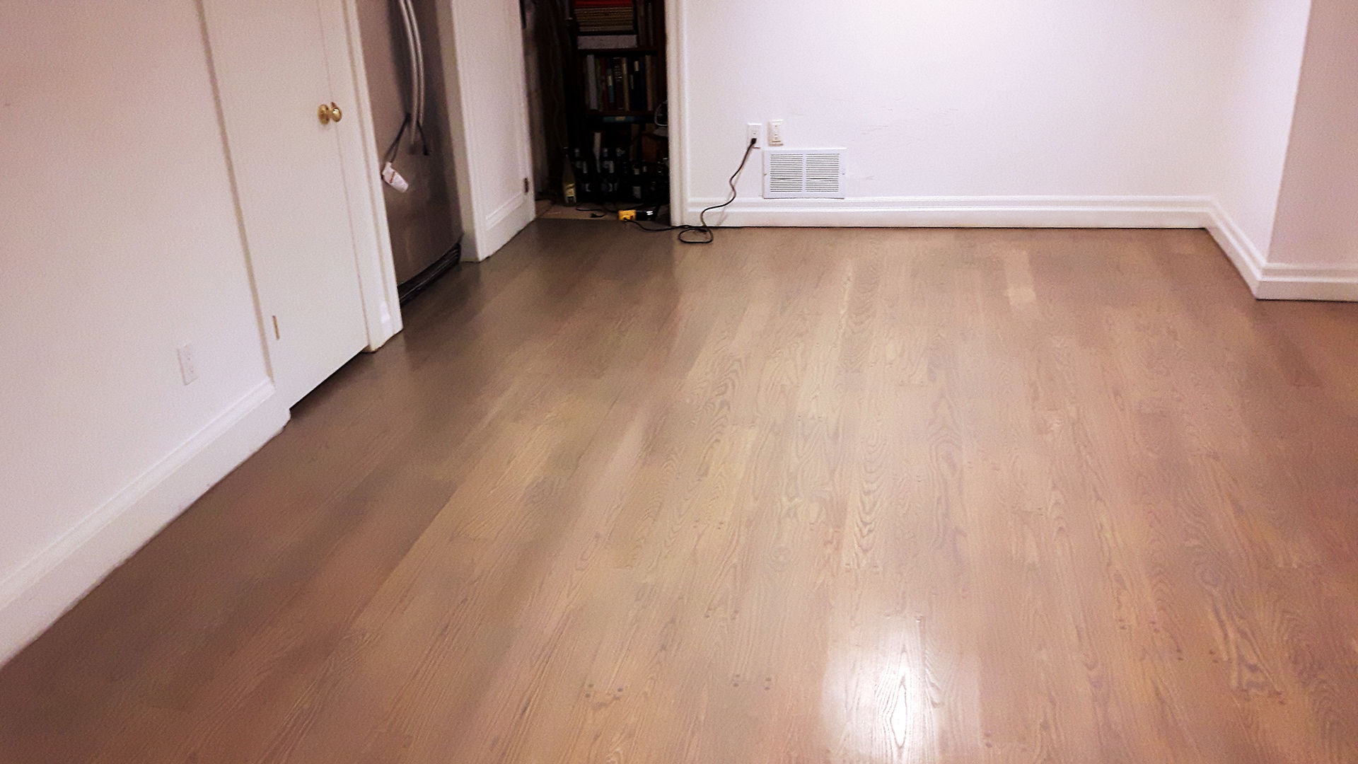 New Hardwood Flooring Installation